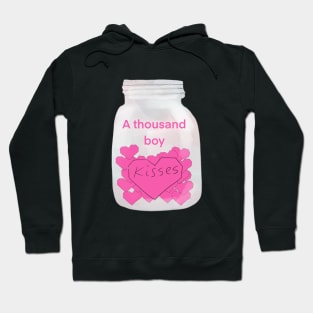 A thousand boy kisses jar Hoodie